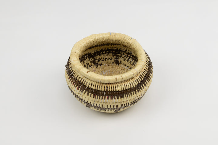 Hand Woven Vintage Basket Made By Indigenous Artisans