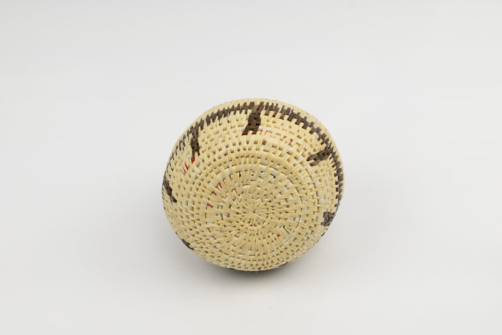 Hand Woven Vintage Basket Made By Indigenous Artisans