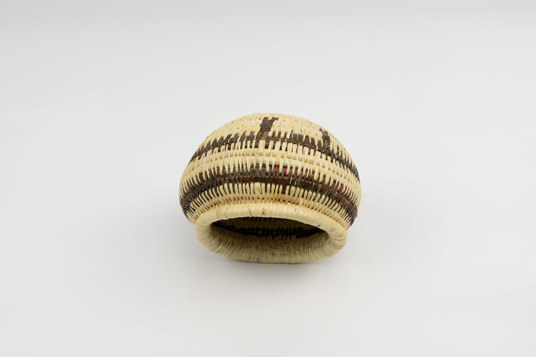 Hand Woven Vintage Basket Made By Indigenous Artisans
