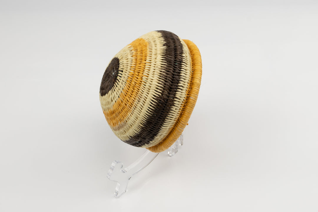 Hand Woven Vintage Basket Made By Indigenous Artisans