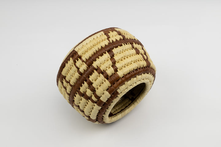 Hand Woven Vintage Basket Made By Indigenous Artisans
