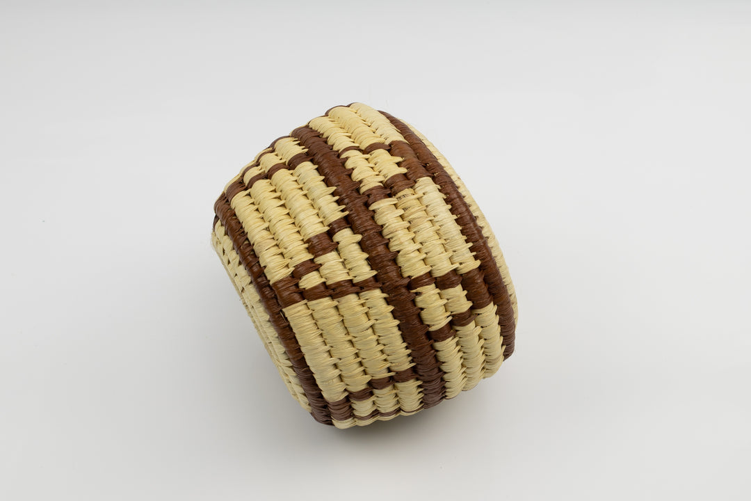 Hand Woven Vintage Basket Made By Indigenous Artisans