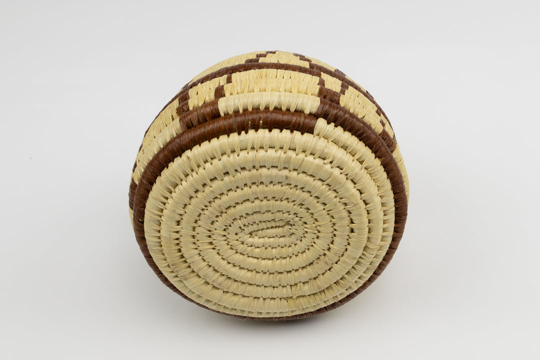 Hand Woven Vintage Basket Made By Indigenous Artisans
