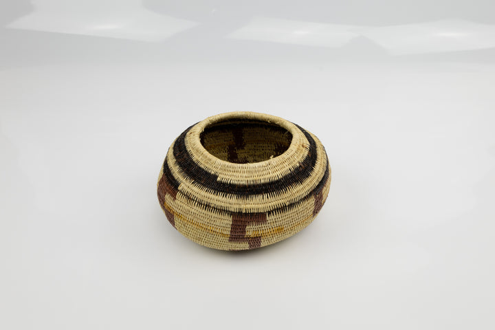 Hand Woven Vintage Basket Made By Indigenous Artisans