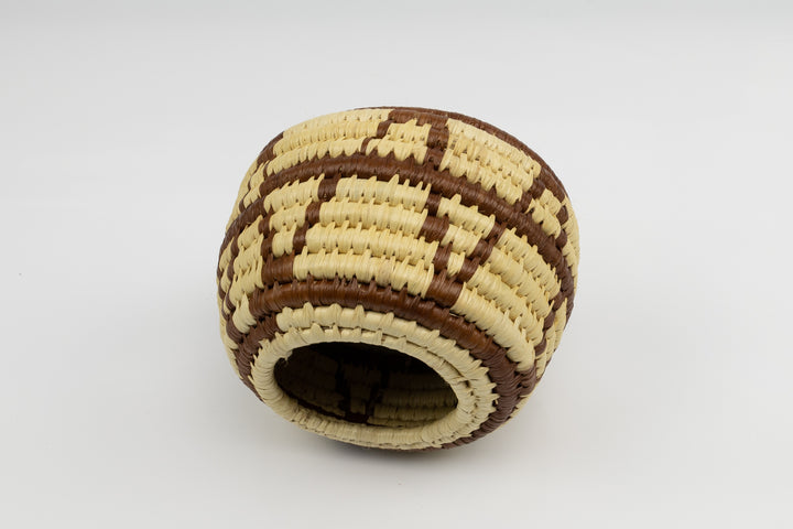 Hand Woven Vintage Basket Made By Indigenous Artisans