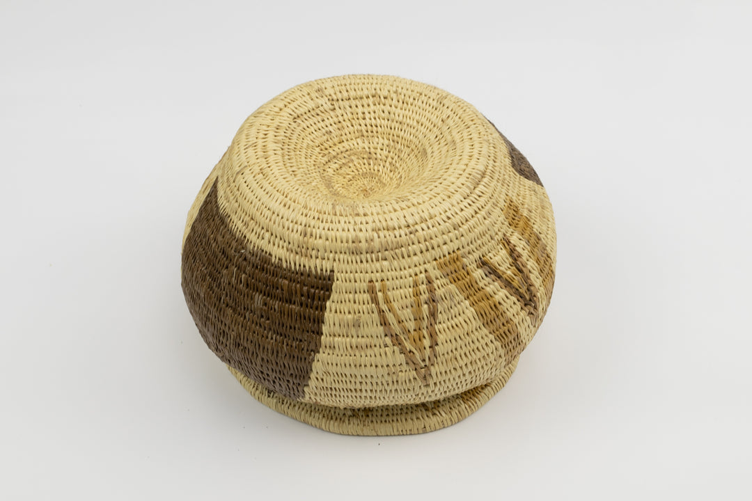 Hand Woven Vintage Basket Made By Indigenous Artisans