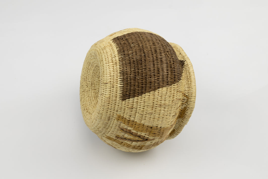 Hand Woven Vintage Basket Made By Indigenous Artisans