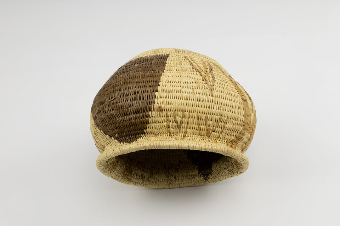 Hand Woven Vintage Basket Made By Indigenous Artisans