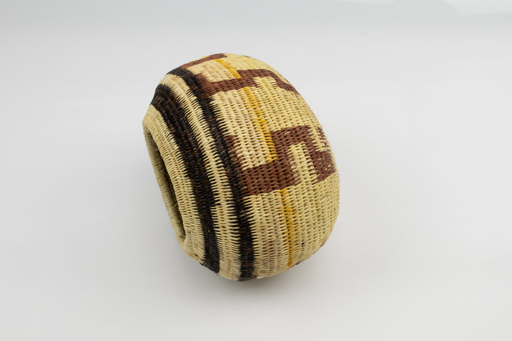 Hand Woven Vintage Basket Made By Indigenous Artisans