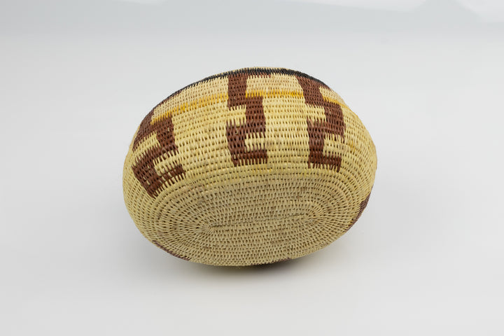 Hand Woven Vintage Basket Made By Indigenous Artisans