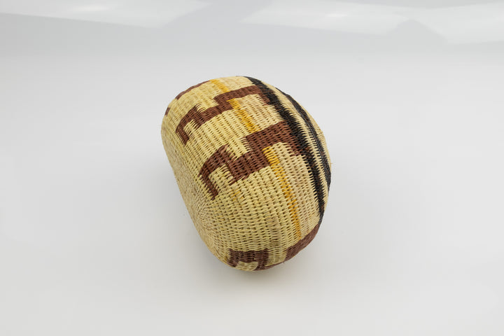 Hand Woven Vintage Basket Made By Indigenous Artisans