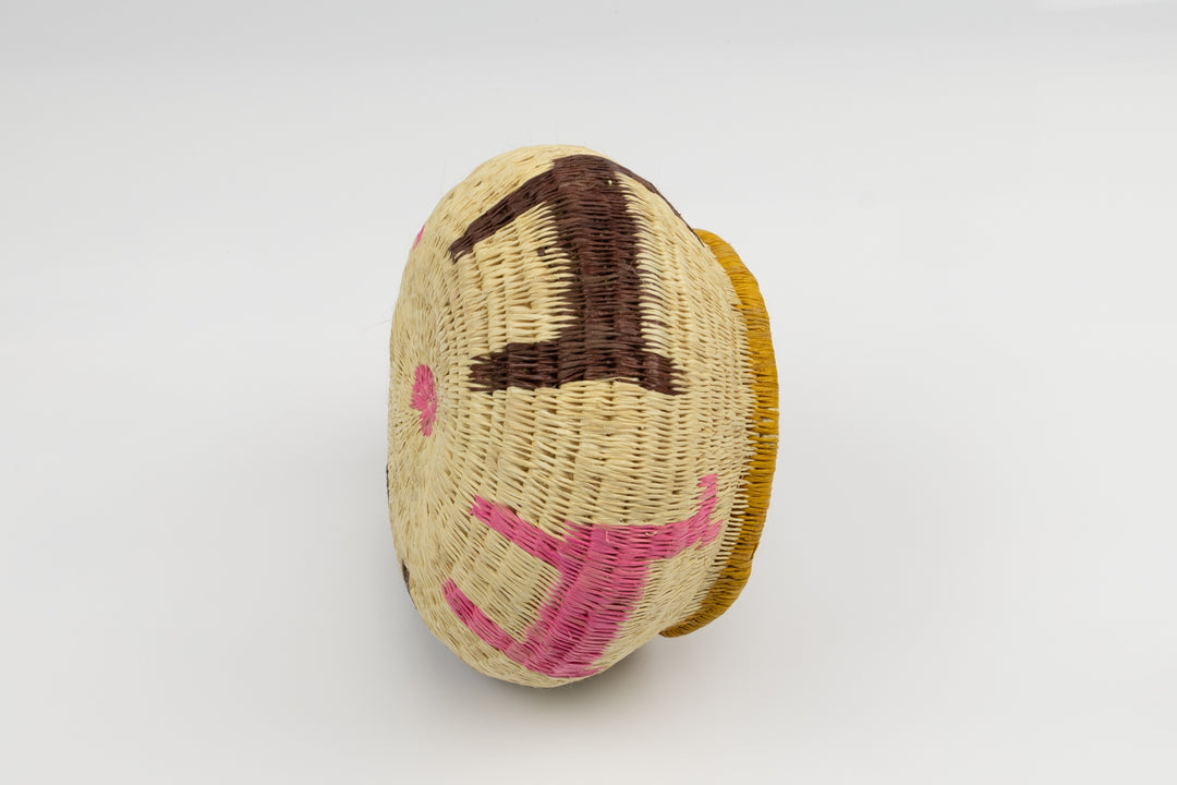 Hand Woven Vintage Basket Made By Indigenous Artisans