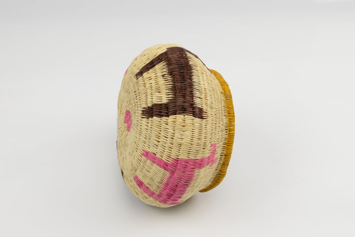 Hand Woven Vintage Basket Made By Indigenous Artisans