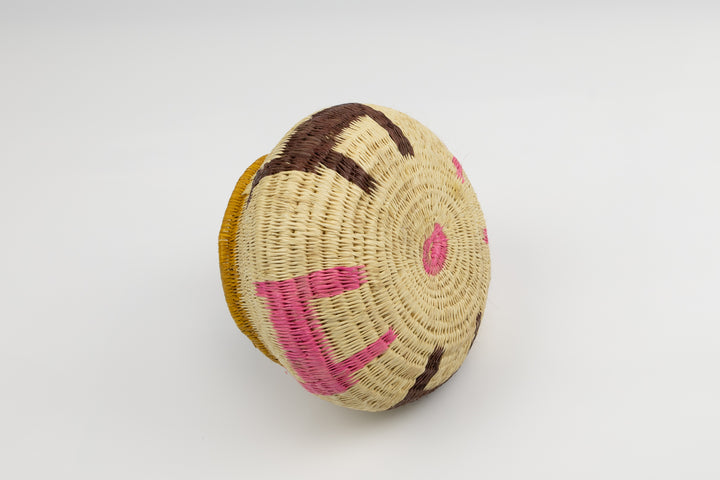 Hand Woven Vintage Basket Made By Indigenous Artisans
