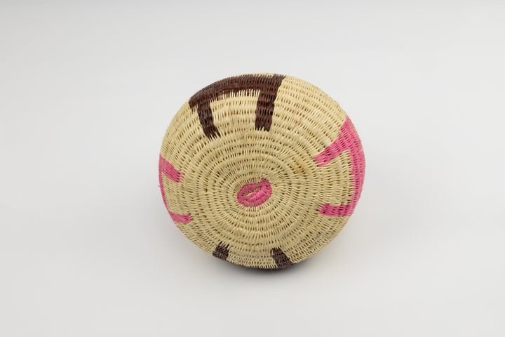 Hand Woven Vintage Basket Made By Indigenous Artisans