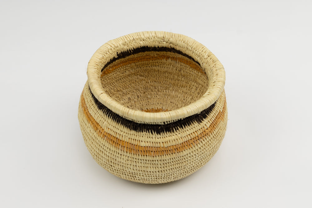 Hand Woven Vintage Basket Made By Indigenous Artisans