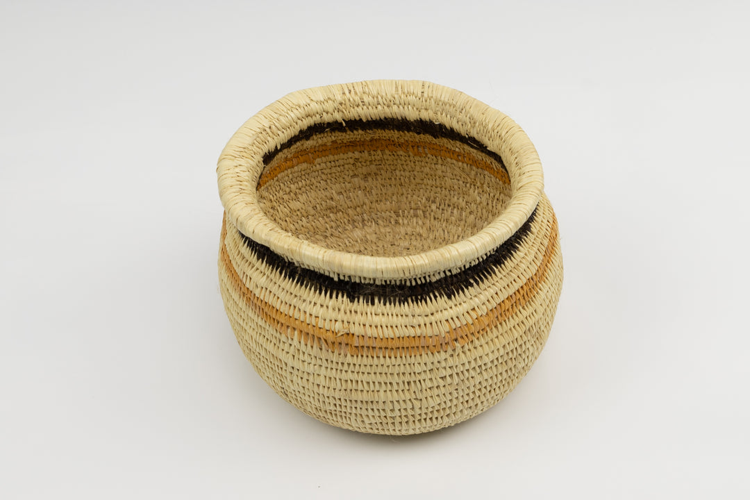 Hand Woven Vintage Basket Made By Indigenous Artisans