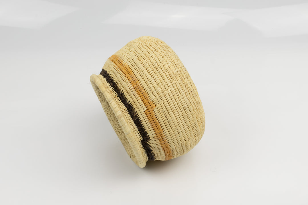 Hand Woven Vintage Basket Made By Indigenous Artisans