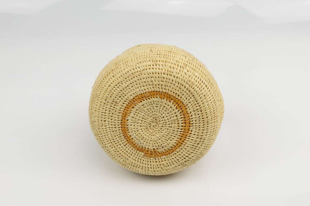 Hand Woven Vintage Basket Made By Indigenous Artisans