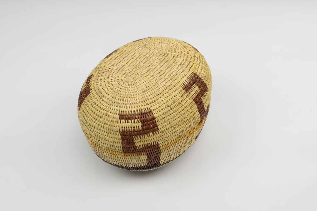 Hand Woven Vintage Basket Made By Indigenous Artisans