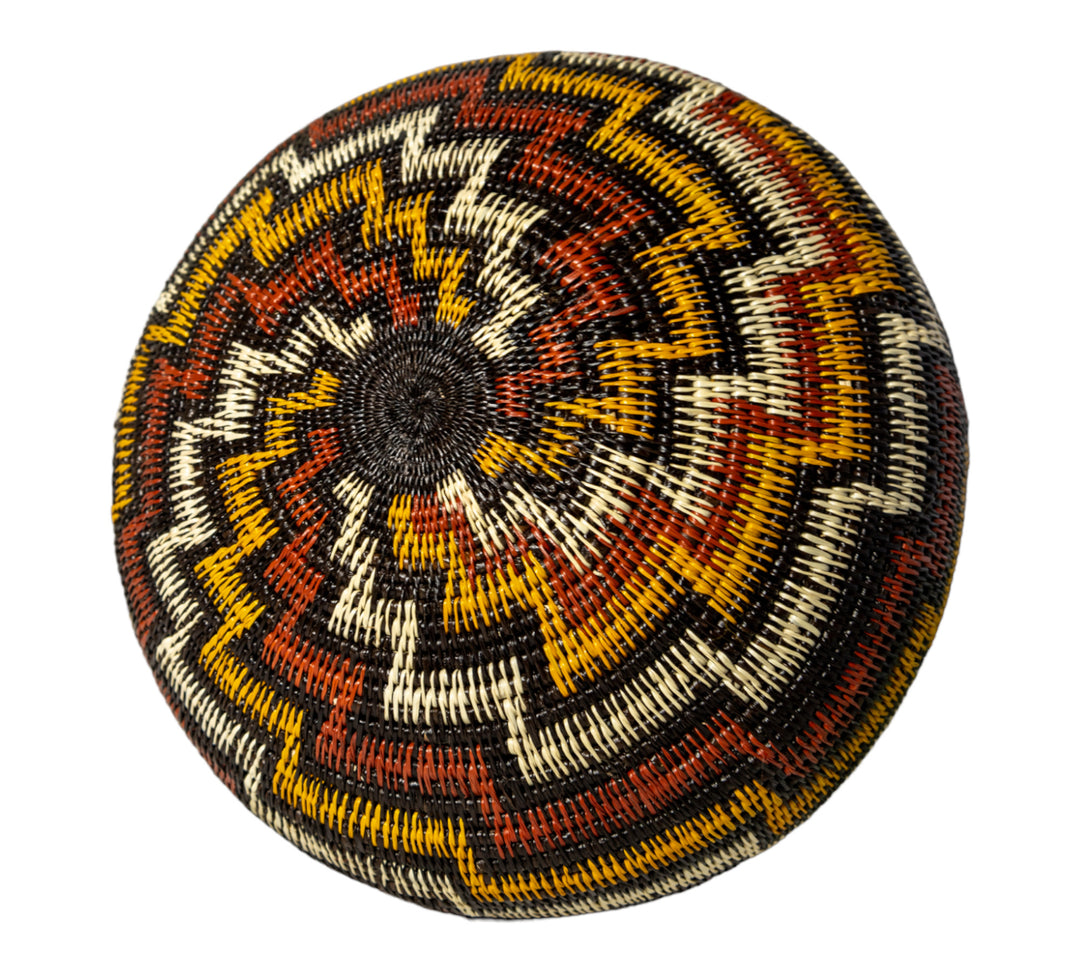 Coral Snake Woven Basket