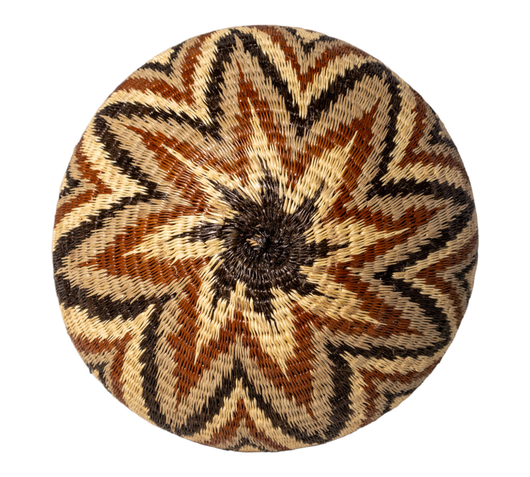 ZigZag Chevron Rainforest Basket