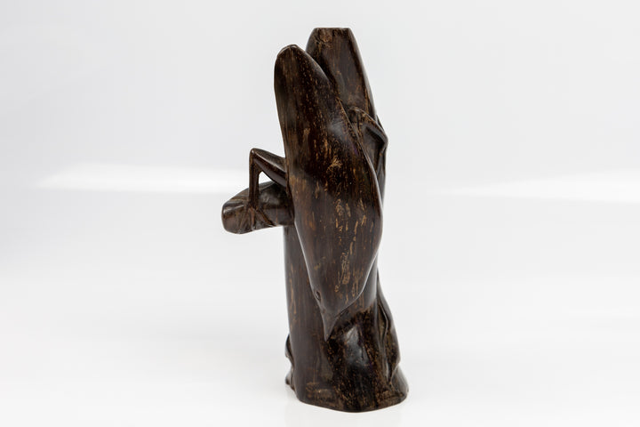 Jungle Bird Figurine, Wood Carving