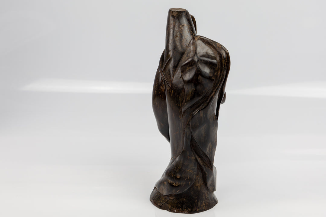 Jungle Bird Figurine, Wood Carving