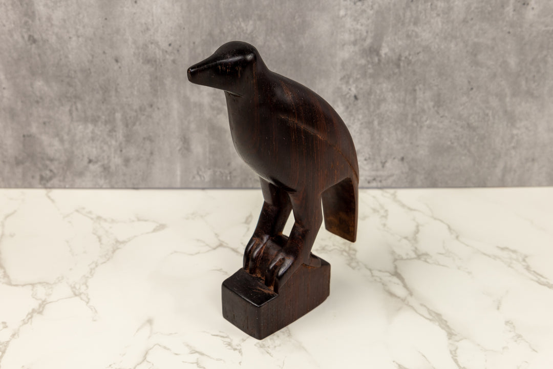 Jungle Bird Wood Carving
