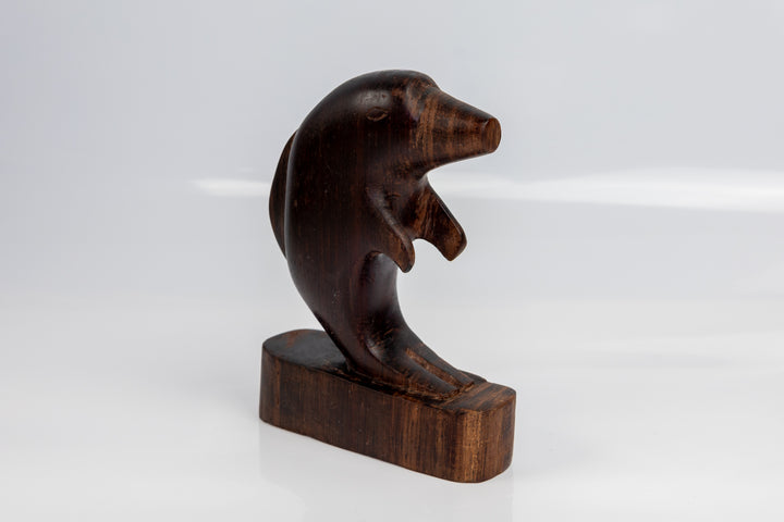 Ocean Sailfish Wood Carving