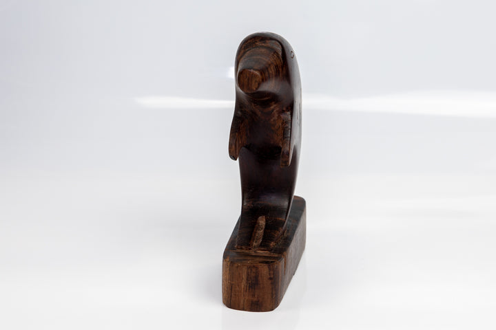 Ocean Sailfish Wood Carving
