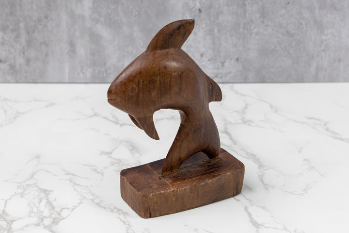 Fish Figurine, Wood Carving