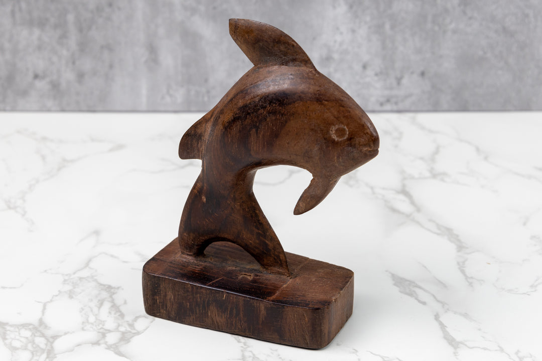 Fish Figurine, Wood Carving