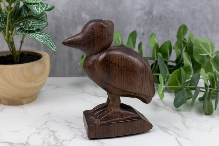 Partiridge Figurine, Wood Carving