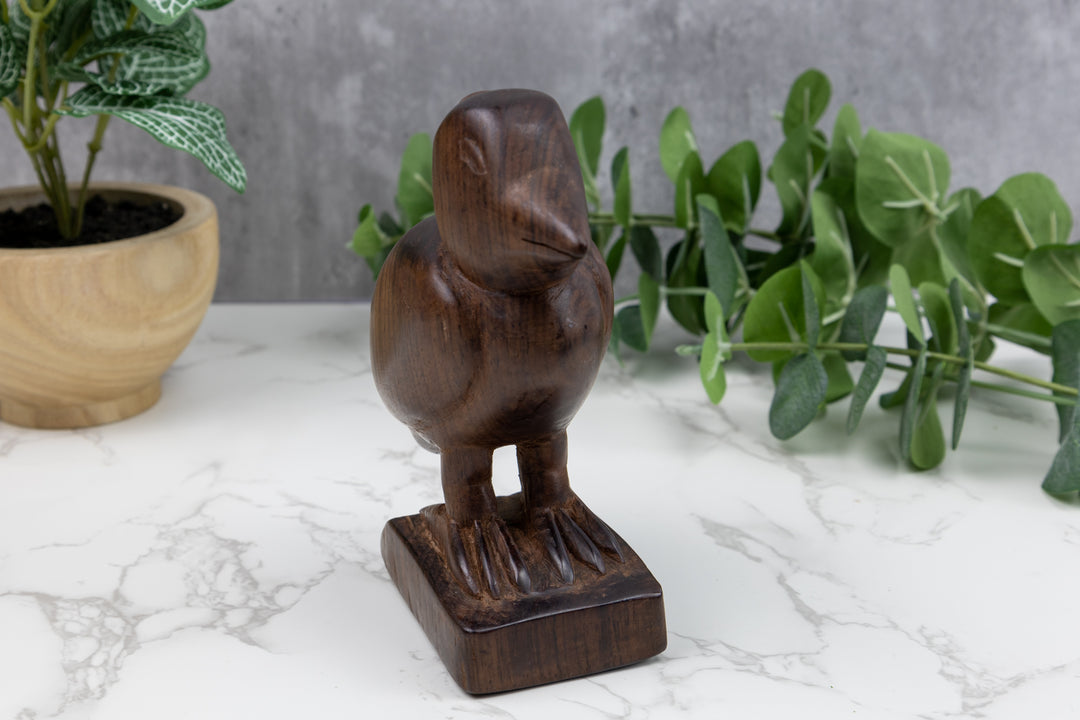 Partiridge Figurine, Wood Carving