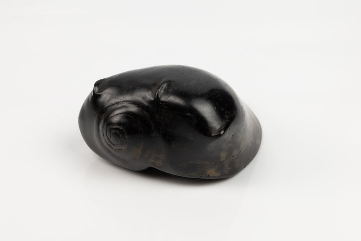 Ocean Seashell Figurine, Wood Carving