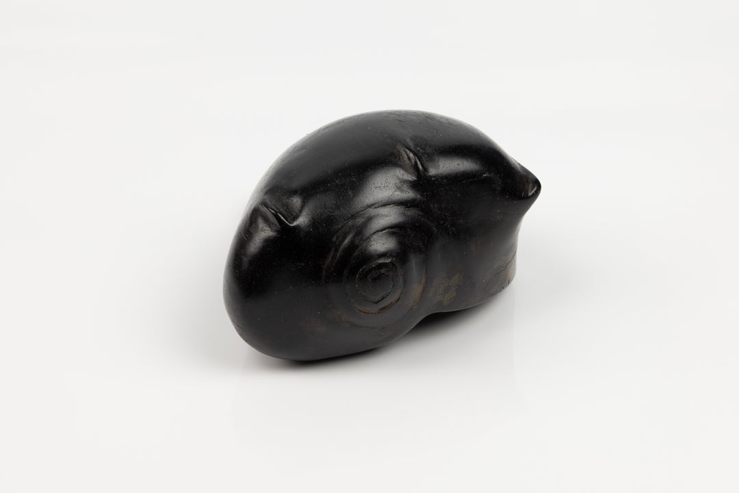 Ocean Seashell Figurine, Wood Carving