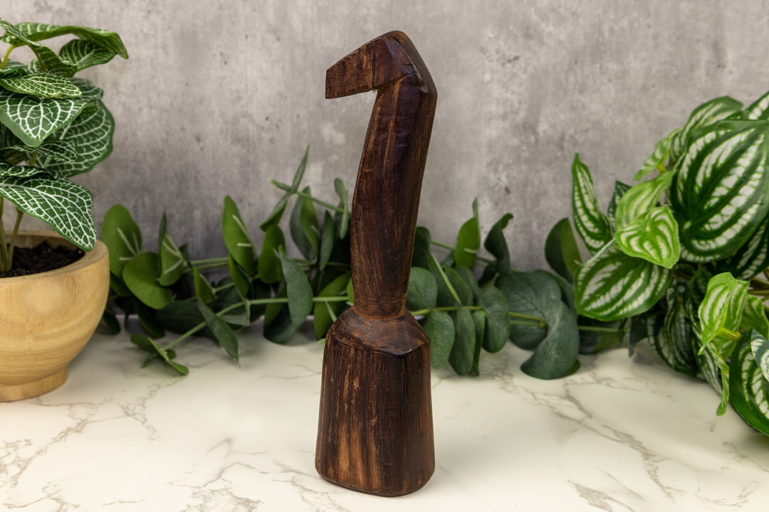 Grain Masher Wood Carving