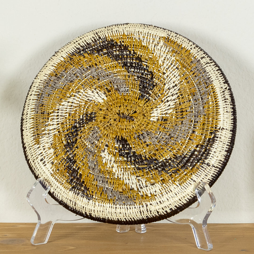 Galaxy Spiral Basket Plate