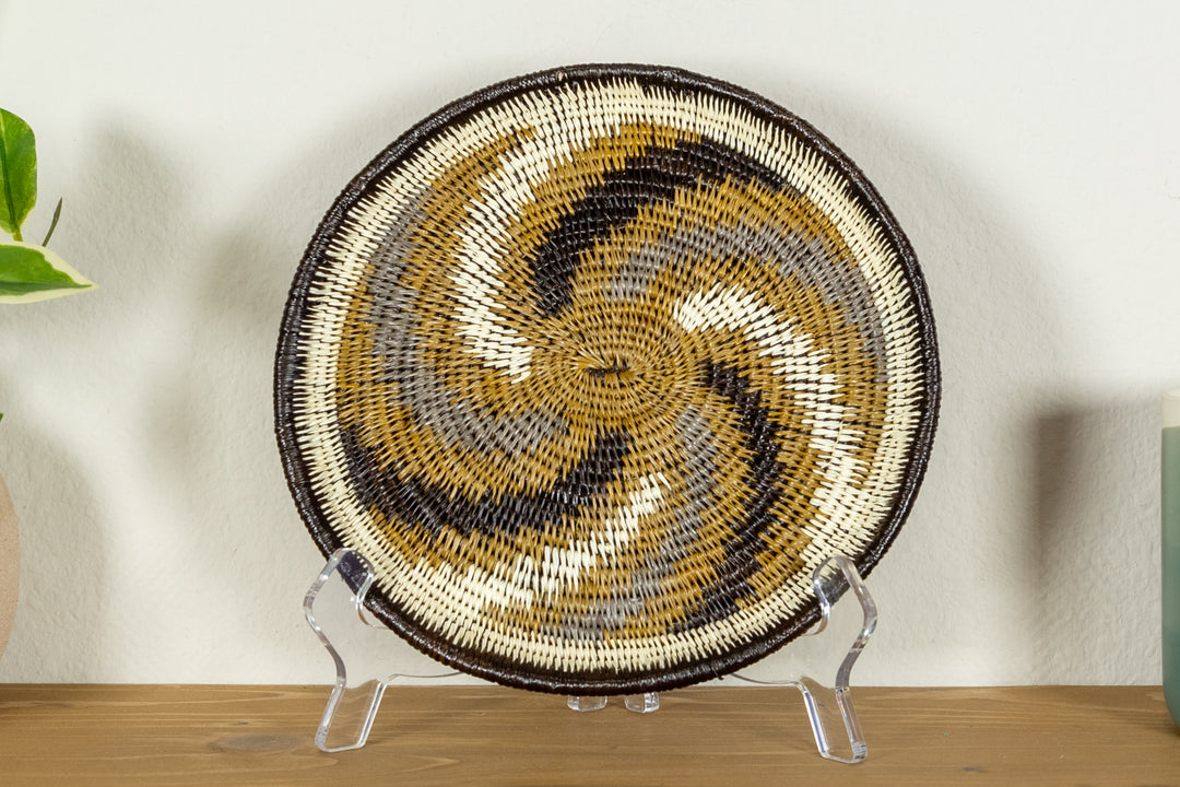 Galaxy Spiral Basket Plate