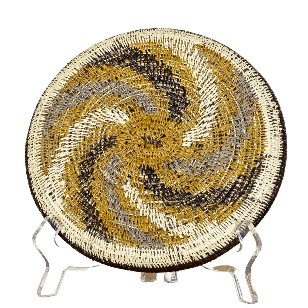 Galaxy Spiral Basket Plate