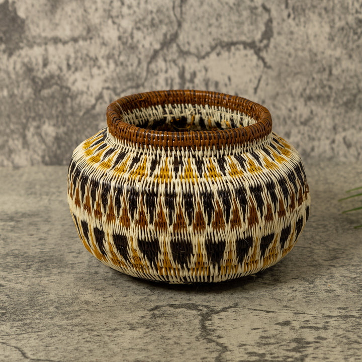 Ancient Design Jungle Rainforest Basket