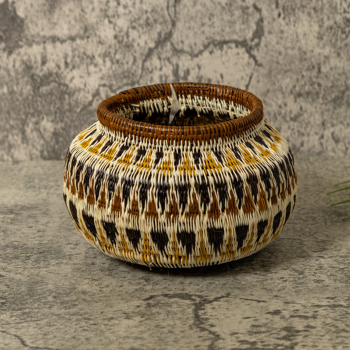 Ancient Design Jungle Rainforest Basket