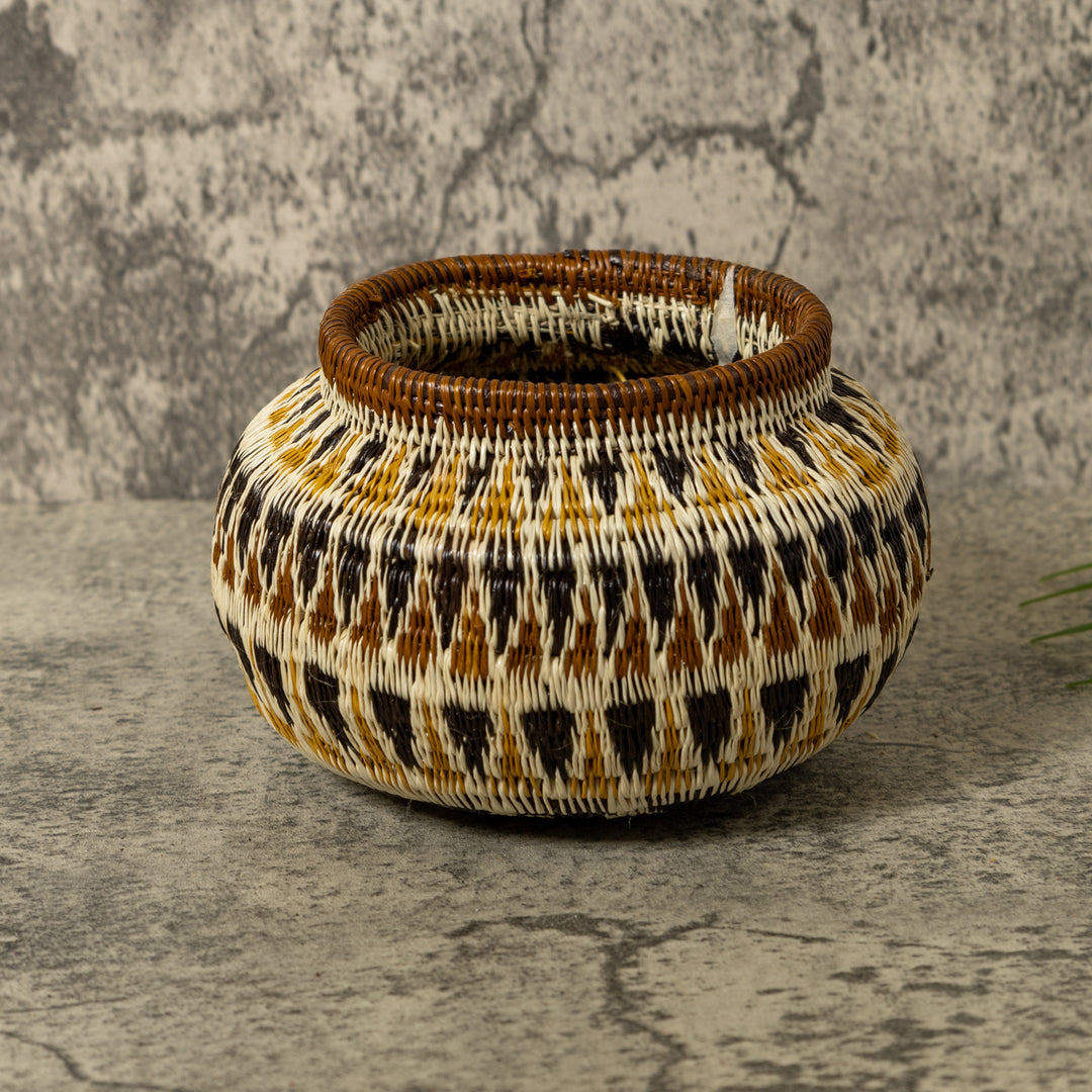 Ancient Design Jungle Rainforest Basket