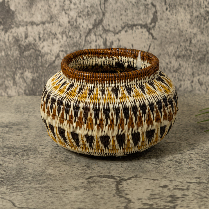 Ancient Design Jungle Rainforest Basket
