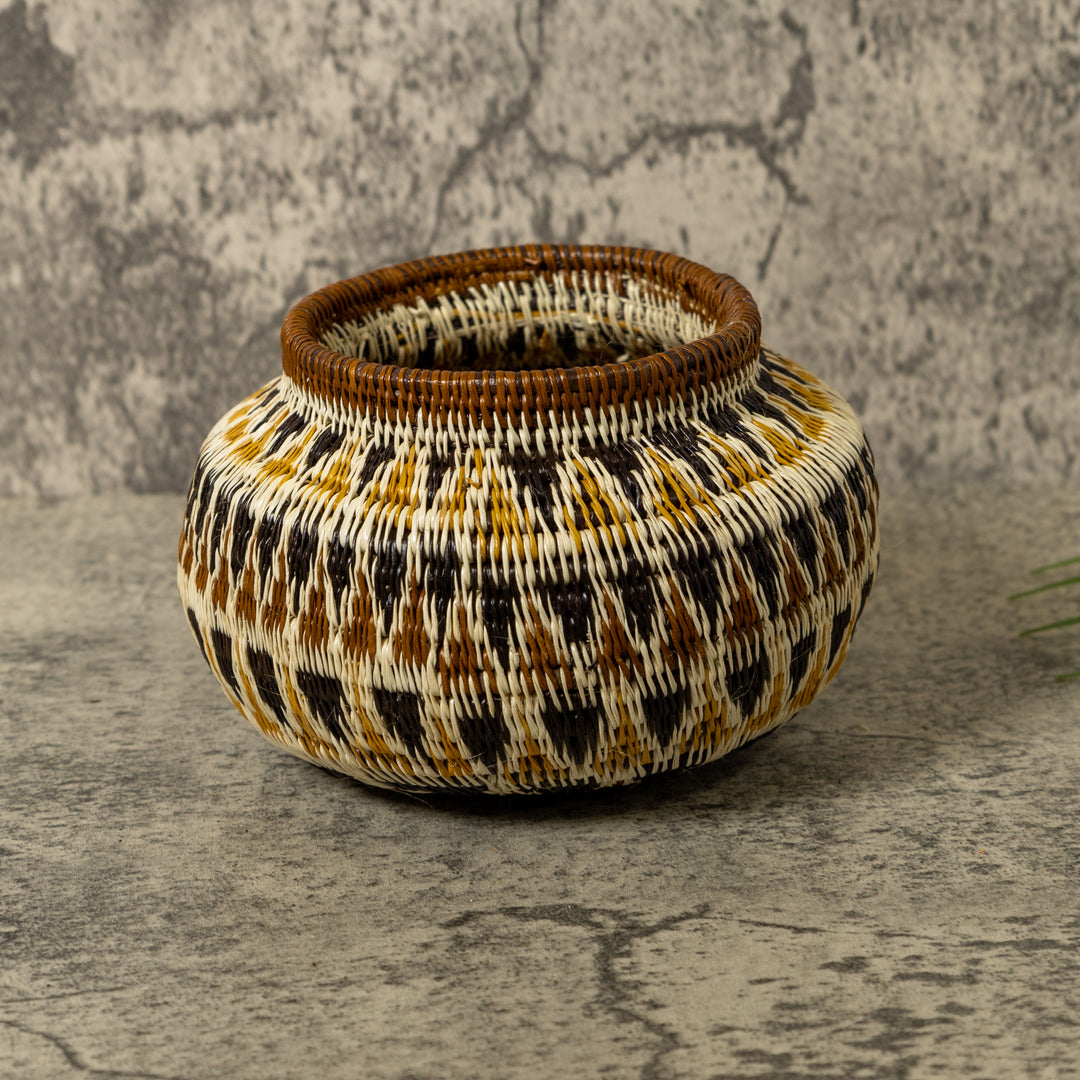 Ancient Design Jungle Rainforest Basket