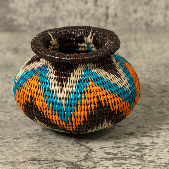 Aqua Ocean Waves Rainforest Basket