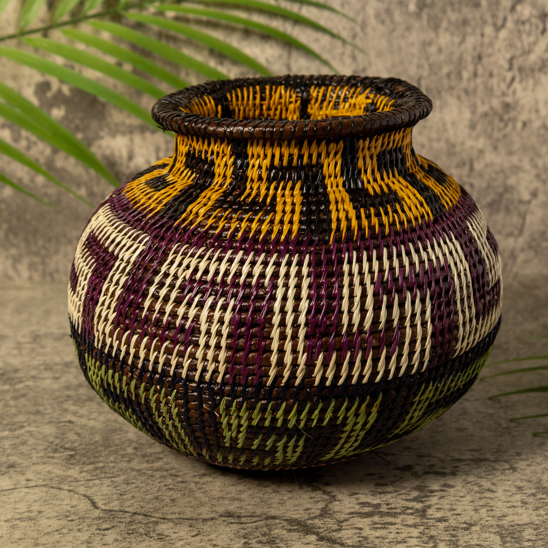 Tropical Vibrance Rainforest Basket