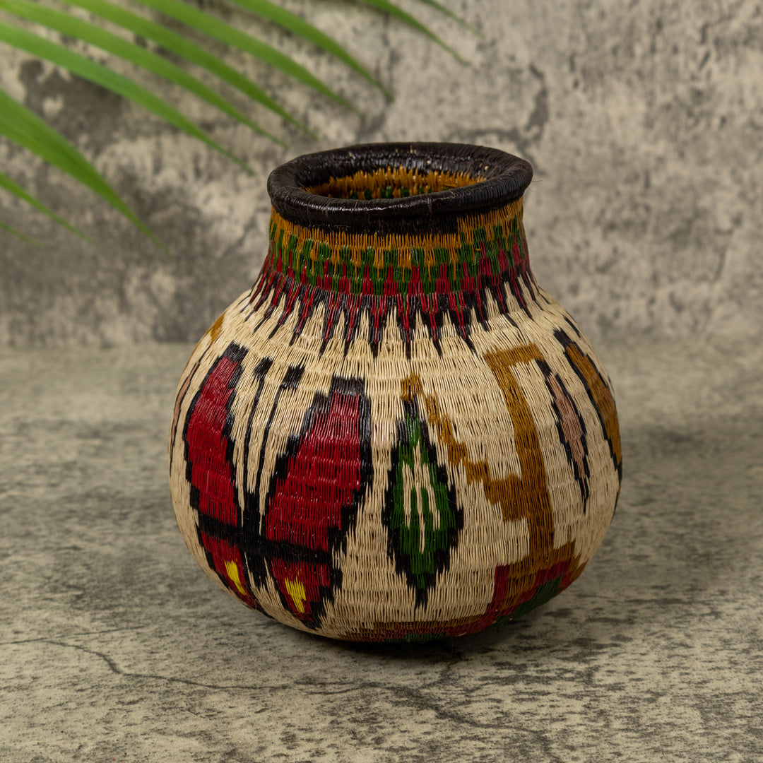 Feather Butterfly Rainforest Basket