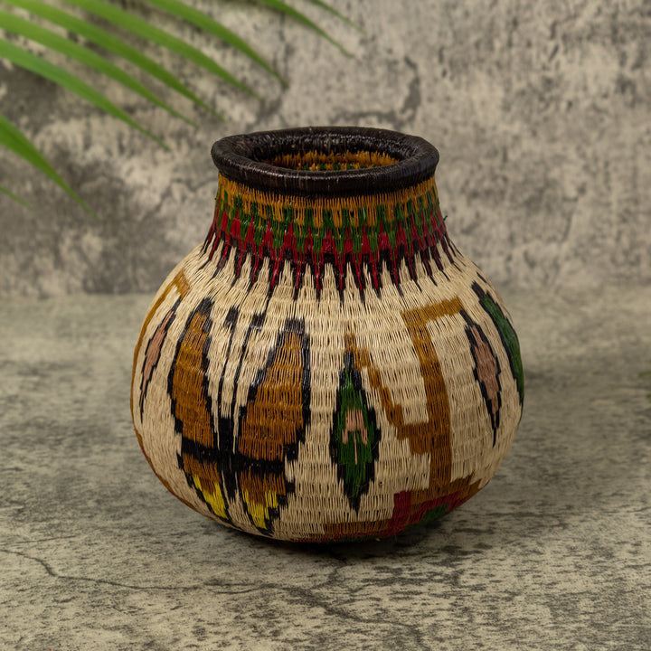 Feather Butterfly Rainforest Basket